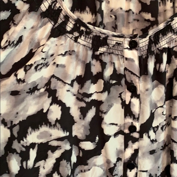Sejour Viscose/Silk Printed blouse - Picture 4 of 5